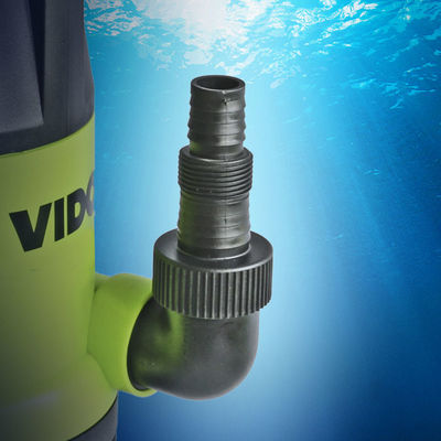 Portable 8M 750W 1HP Submersible Sewage Water Pump，10-meter heat resistant rubber wire makes the work convenient