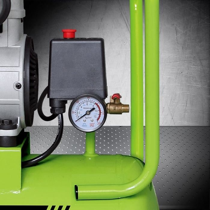 Industrial Blowing 1.5HP 24L Quiet Air Compressor，The protection of over temperature and over load